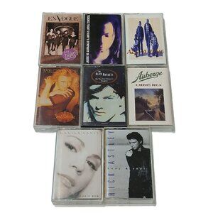 Pop R&B Cassette Tape Lot Various En Vogue D'Arby's All 4 One Astley Carey